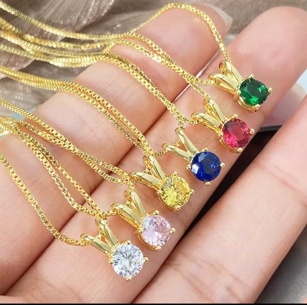 Pendiente Solitario 18K | ND Luxury Jewelry