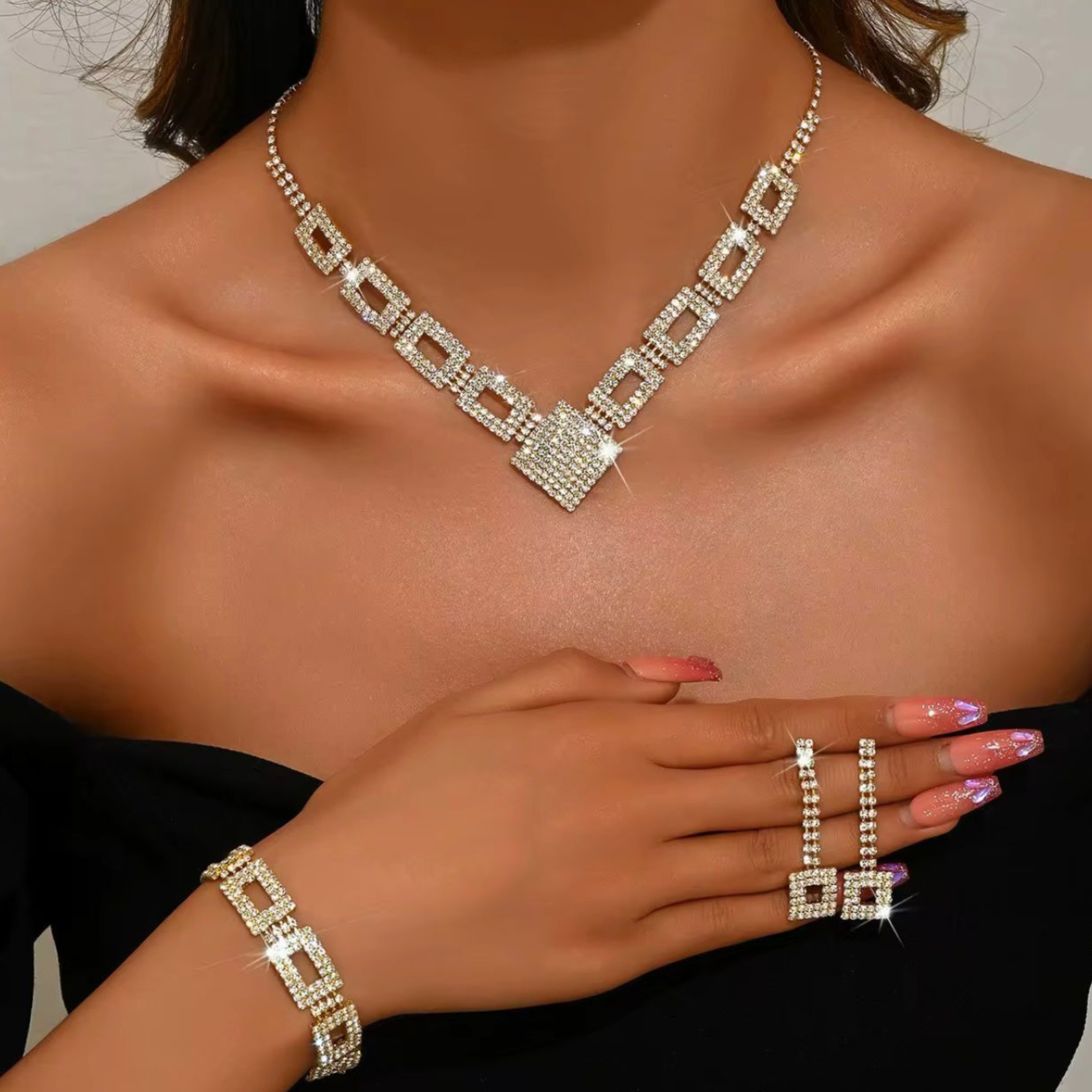 Set Brillante luxury jewelry set by ND Luxury Jewelry
