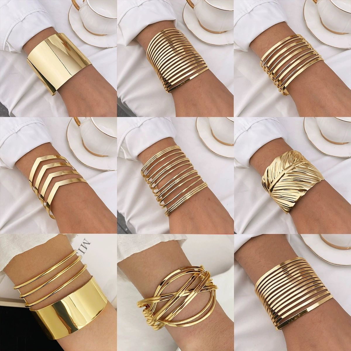 Pulsera chapada en oro de 18K by ND Luxury Jewelry