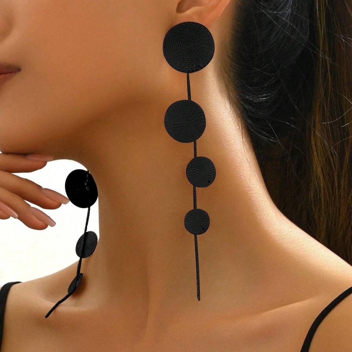 Pendientes largos 18K by ND Luxury Jewelry