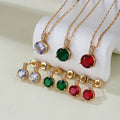 Pendientes y Collar 18K | ND Luxury Jewelry