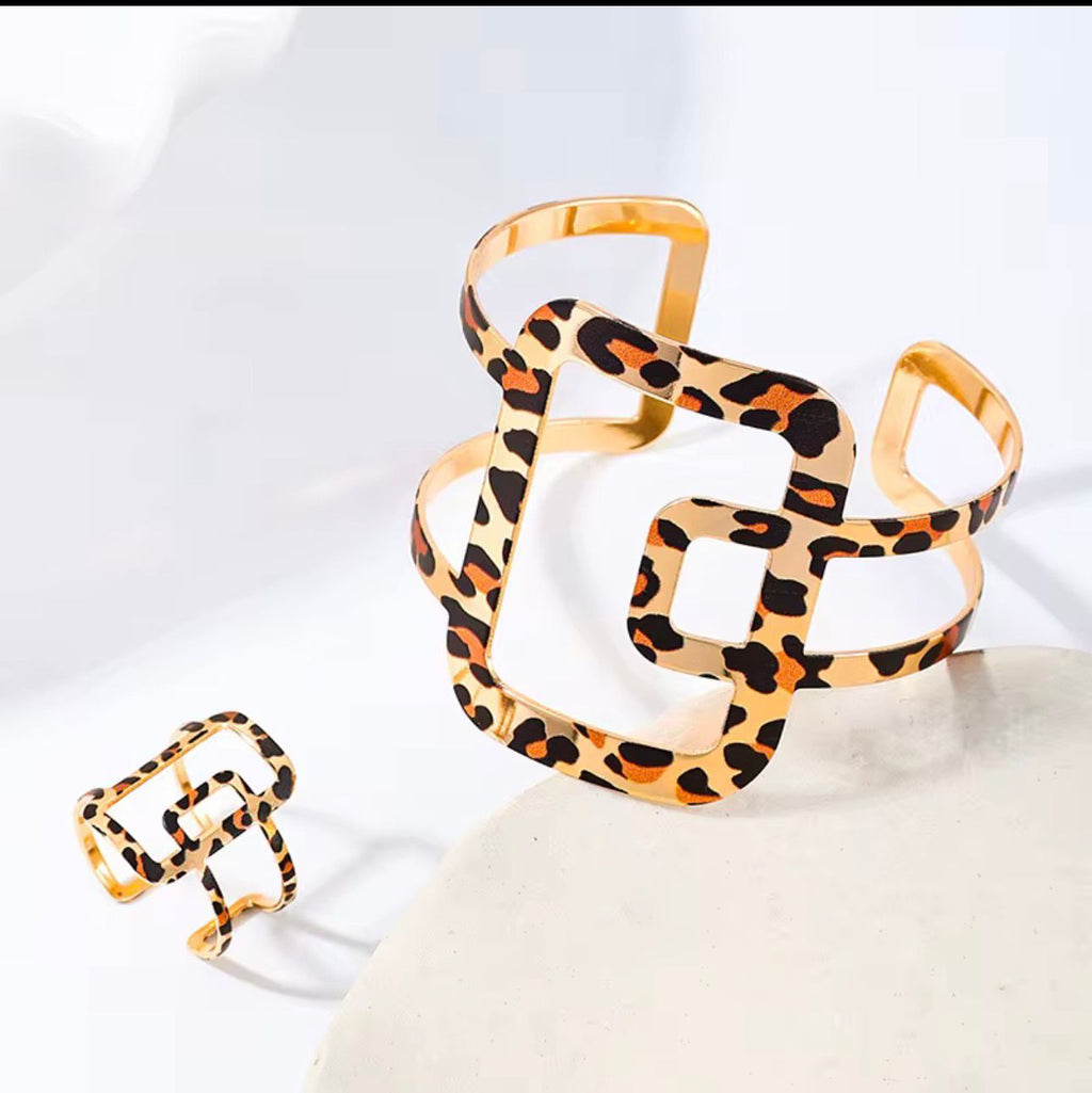 Set chapado en oro 18K jewelry set by ND Luxury Jewelry