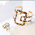 Set chapado en oro 18K jewelry set by ND Luxury Jewelry