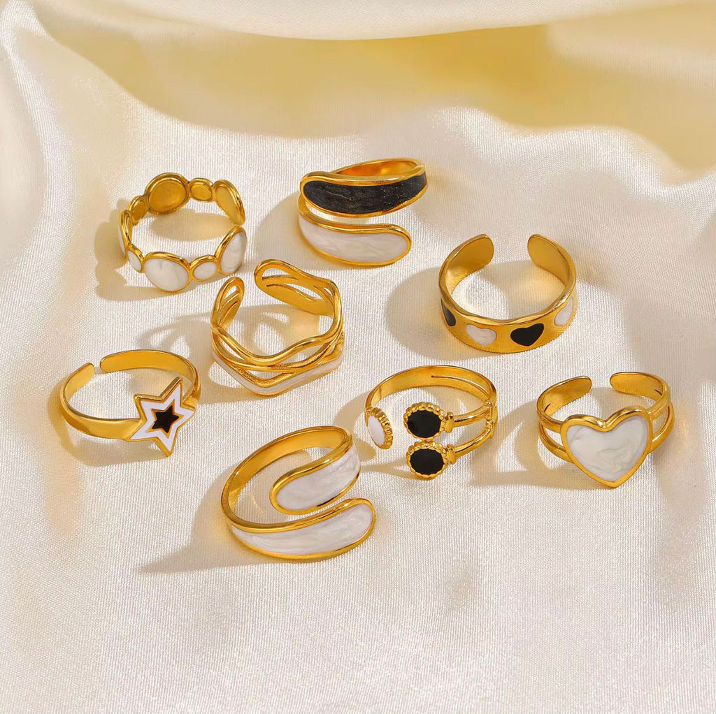 Elegant 18K vintage luxury rings ND Luxury Jewelry