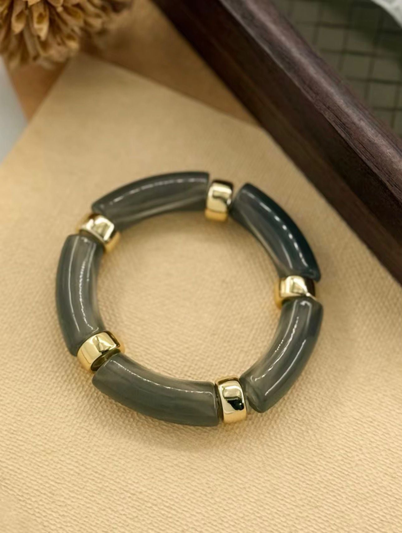 Luxury Chapada en Plata Oro con Dijes charm jewelry